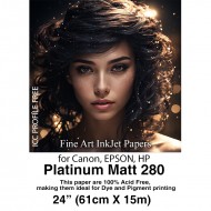 PLATINUM MAT - 280 - 24" -15m. PLATINUM MAT - 280 - 24" -15m.