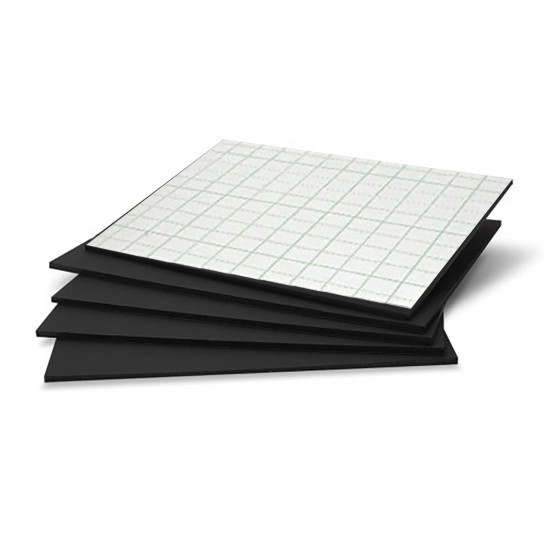 SELF-ADHESIVE FOAM BOARD /strong/ - черен - 10mm 70x100cm (10бр.)